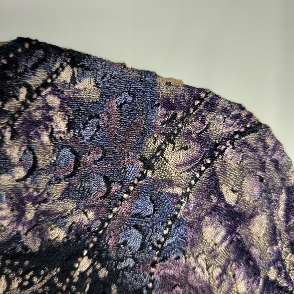 Chico's Design Beaded Floral Top - Picture 3 of 9